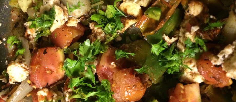 Grilled Paneer Vegetables Salad